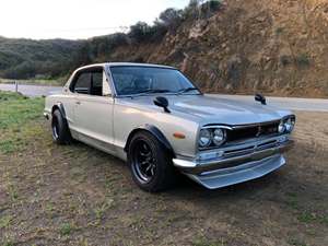Silver 1972 Nissan GT-R
