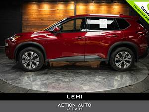 Red 2021 Nissan Rogue