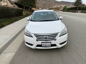 White 2014 Nissan Sentra Clean Title