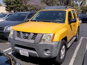 Yellow 2007 Nissan Xterra