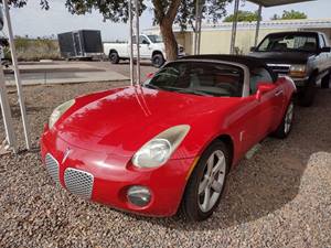 Red 2007 Pontiac Solstice