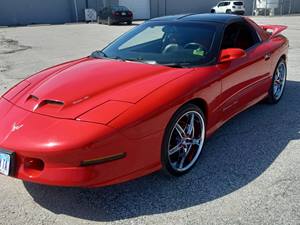 Red 1997 Pontiac Trans Am WS6 