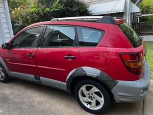 Red 2003 Pontiac Vibe