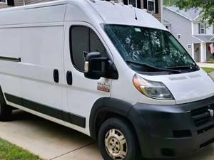 White 2014 RAM Promaster 2500