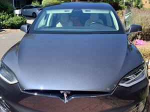 Gray 2018 Tesla Model X