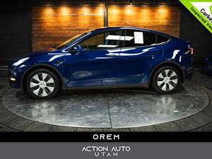 2020 Tesla Model Y with Blue Exterior