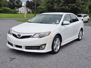 White 2012 Toyota Camry