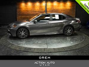 Gray 2022 Toyota Camry