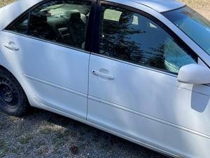 White 2003 Toyota Camry LE