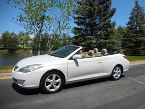 Silver 2005 Toyota Camry Solara