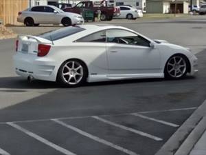 White 2000 Toyota Celica