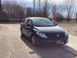 Black 2010 Toyota Corolla