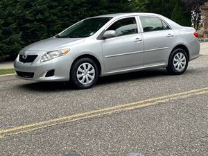 Black 2010 Toyota Corolla