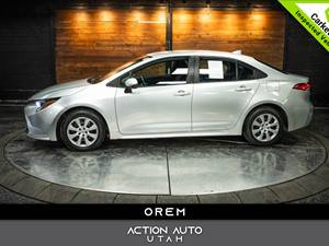 Silver 2021 Toyota Corolla