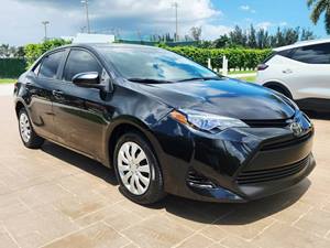 Black 2017 Toyota Corolla LE