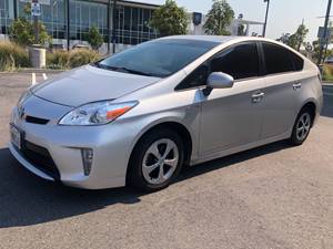Blue 2015 Toyota Prius