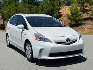 White 2012 Toyota Prius V