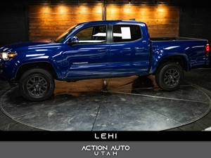 Blue 2023 Toyota Tacoma