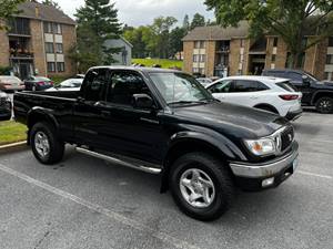 Black 2003 Toyota Tacoma TRD