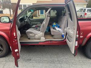 Red 2001 Toyota Tundra