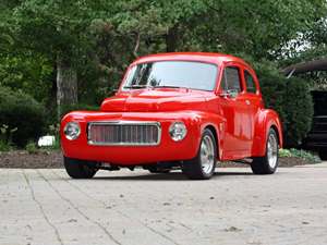 Red 1963 Volvo PV544