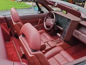 Red 1992 Cadillac Allante