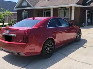 Red 2011 Cadillac CTS-V