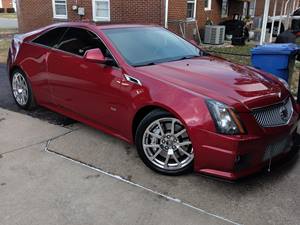 Red 2011 Cadillac CTS-V Coupe