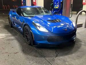 Blue 2019 Chevrolet C7 Z06