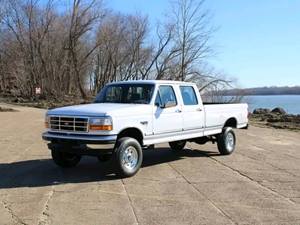 White 1997 Ford F-350