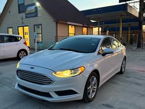 White 2019 Ford Fusion