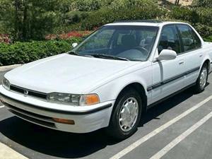 1992 Honda Accord  with White Exterior
