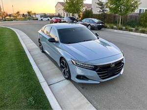Gray 2021 Honda Accord Hybrid