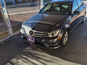 Gray 2013 Mercedes-Benz C 250 sport