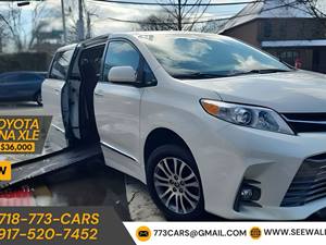 White 2020 Toyota Sienna