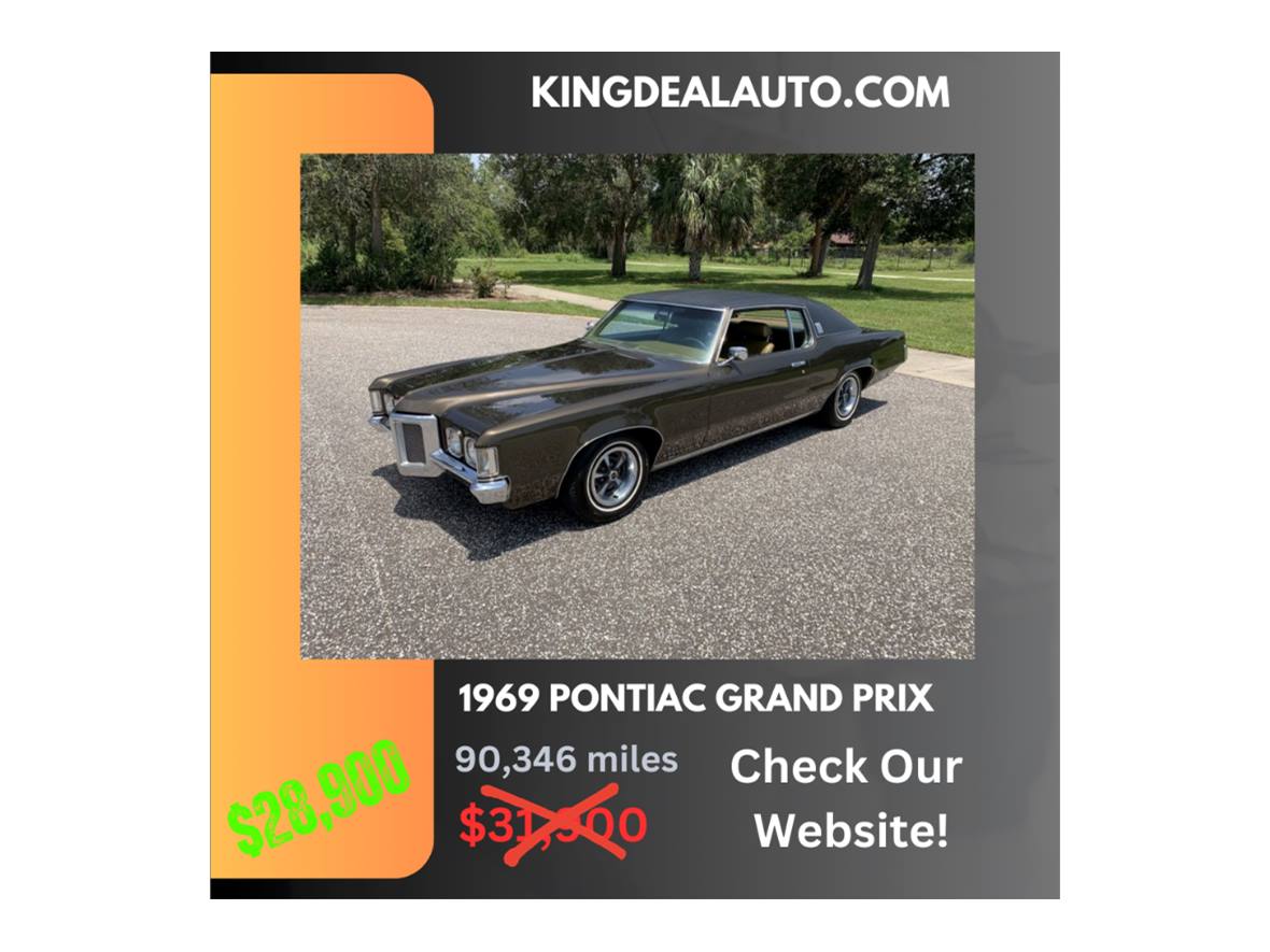 Brown 1969 Pontiac Grand Prix