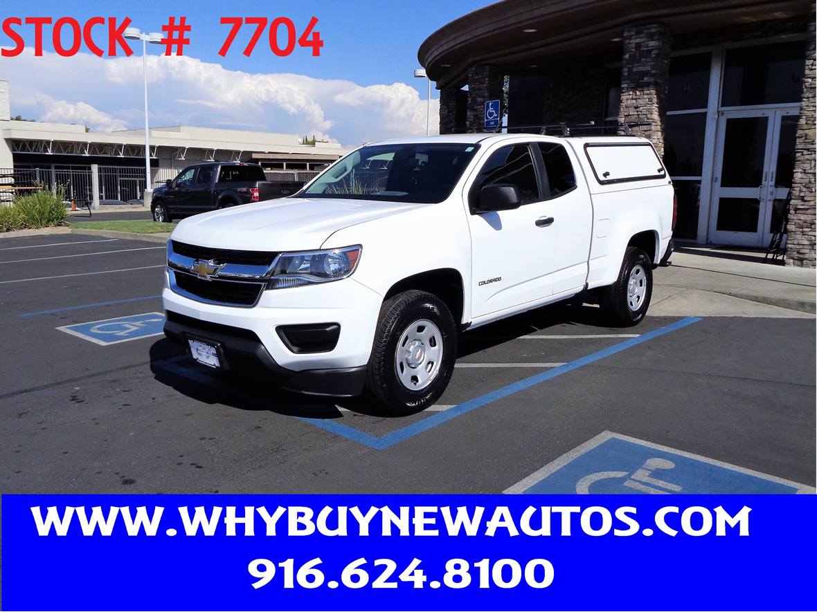 White 2015 Chevrolet Colorado Extended Cab