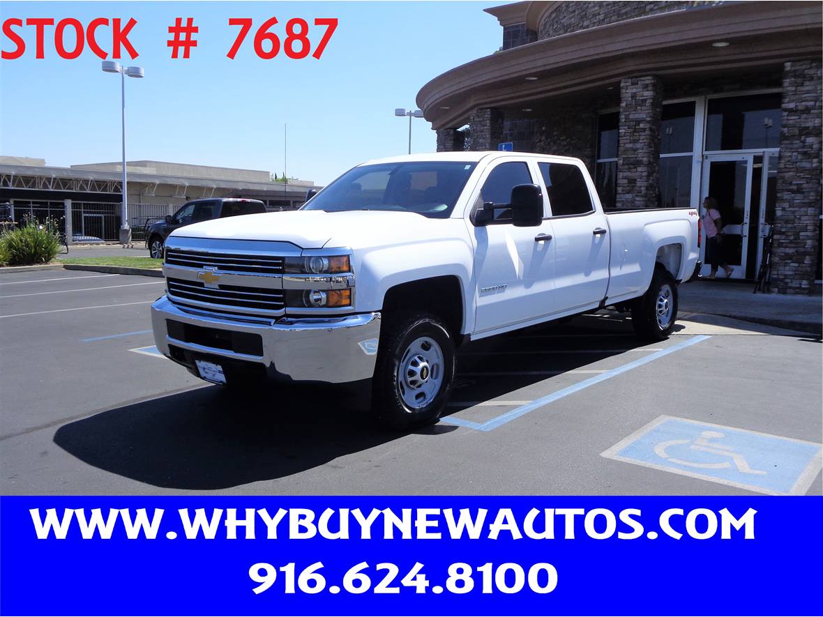White 2017 Chevrolet Silverado 2500