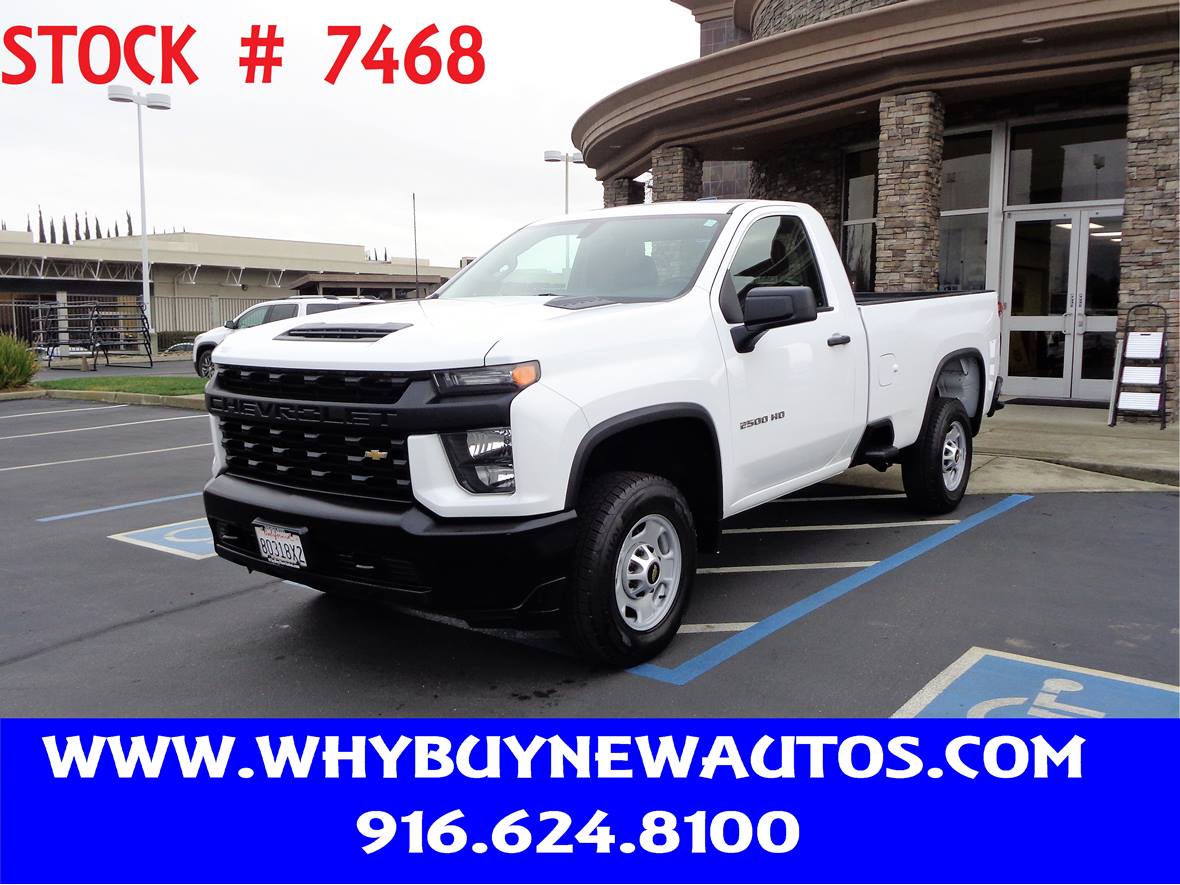 White 2020 Chevrolet Silverado 2500