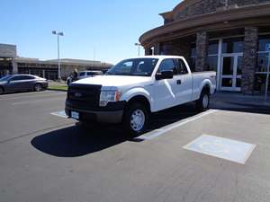 2014 Ford F-150 with White Exterior