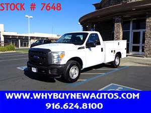 2015 Ford F250 with White Exterior