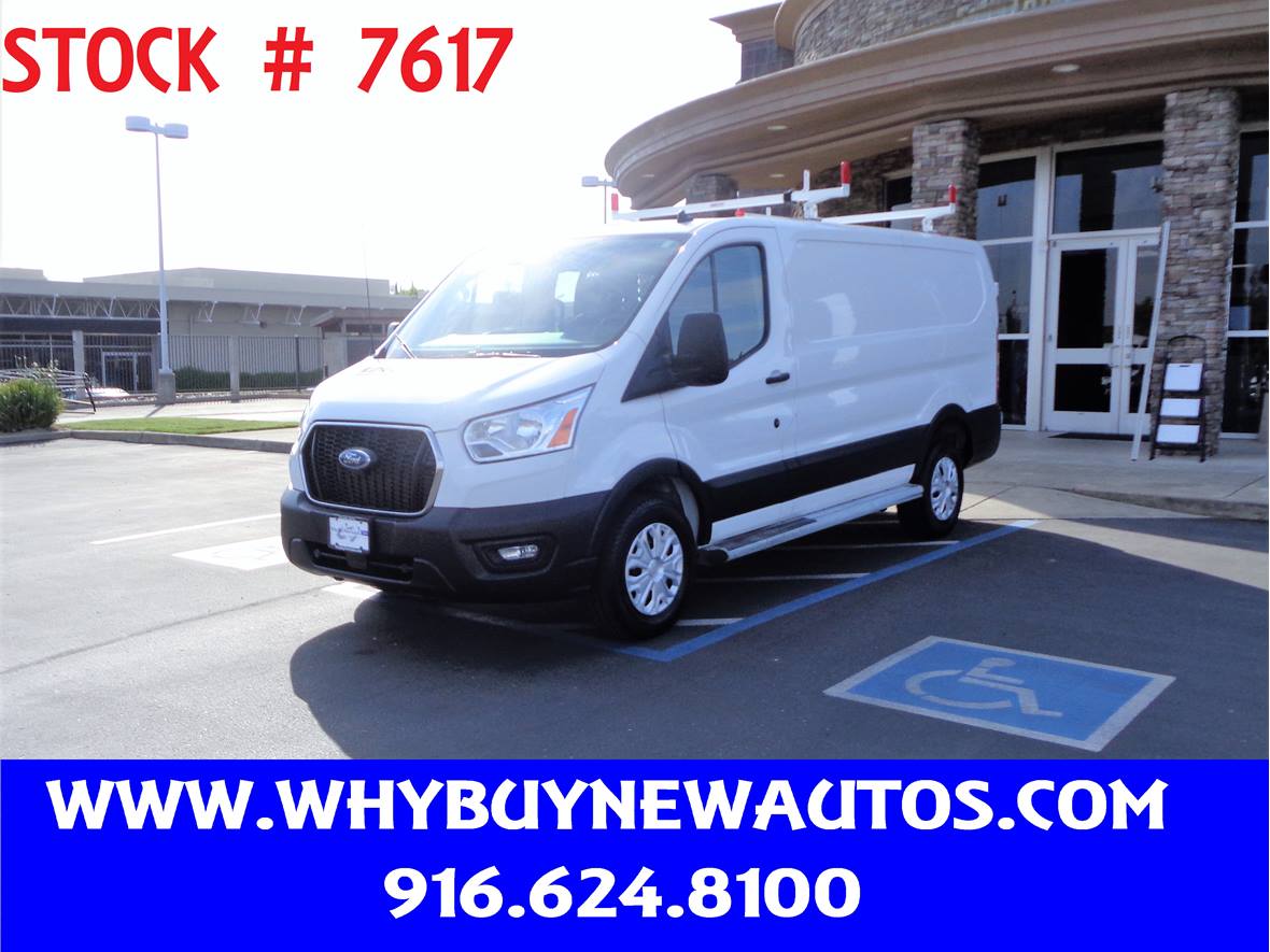White 2021 Ford Transit 250 Low Roof