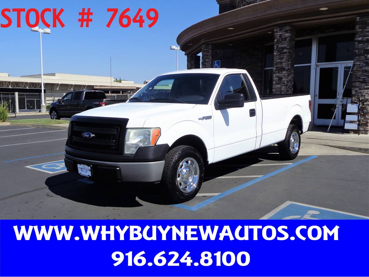 White 2014 Ford F-150 XL