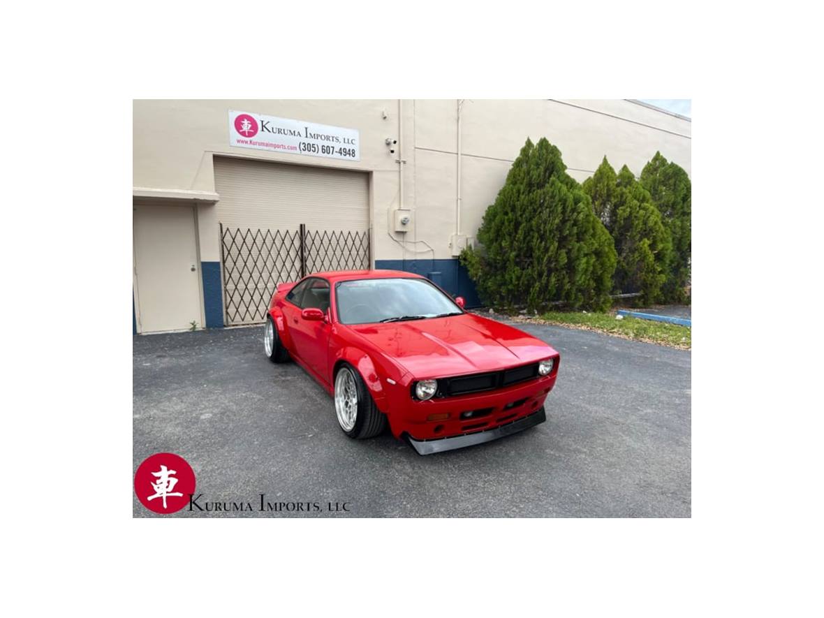 Red 1995 Nissan 240SX