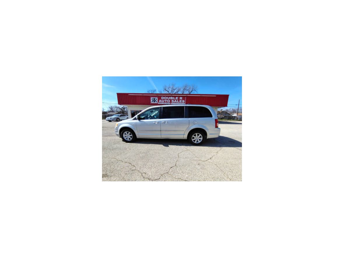 Silver 2010 Chrysler Town and Country Touring