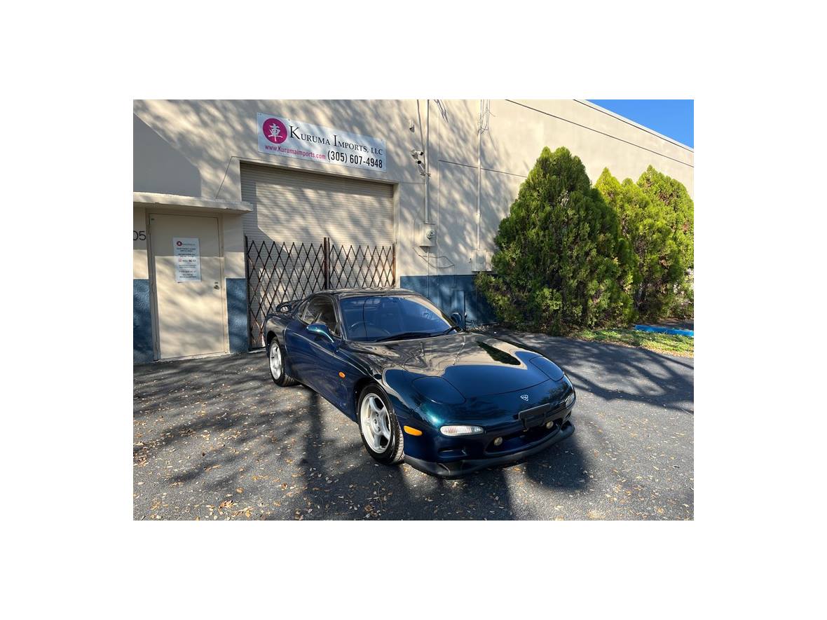 Blue 1995 Mazda RX-7