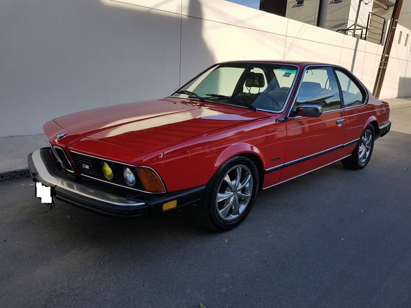 1985 BMW 6 Series for sale by owner in San Jose