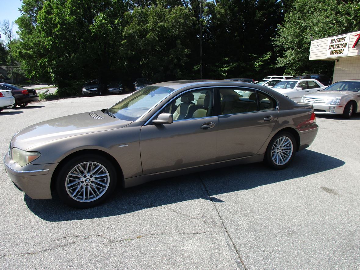 2004 BMW 7 Series for sale by owner in Greensboro