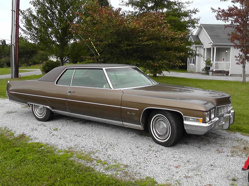 1971 Cadillac Coupe DeVille Antique Car Hendersonville, NC 28791