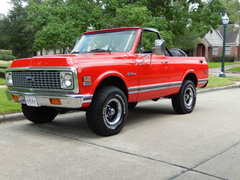 1972 Chevrolet Blazer K5 for sale by owner in Austin